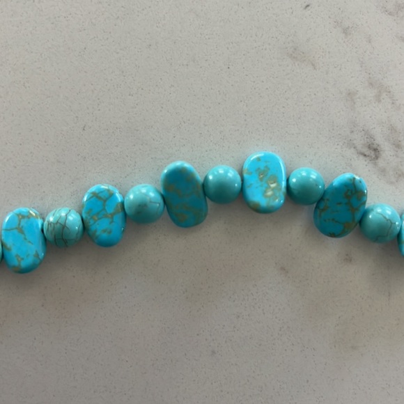 Turquoise necklace 16” - Picture 6 of 6